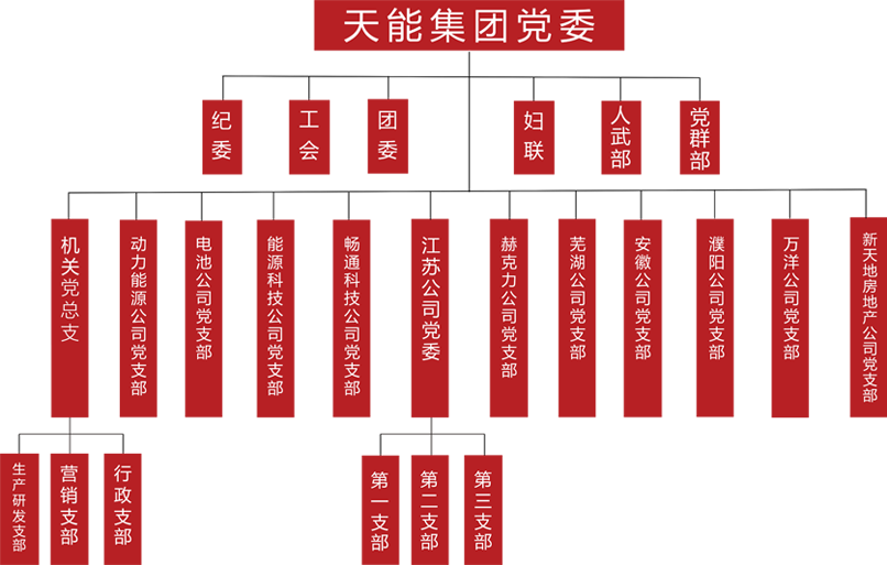 j9游会真人游戏第一品牌建团党委组织架构